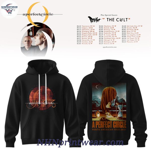 A Perfect Circle 2027 Tour Dates Rock Band Merchandise Hoodie
