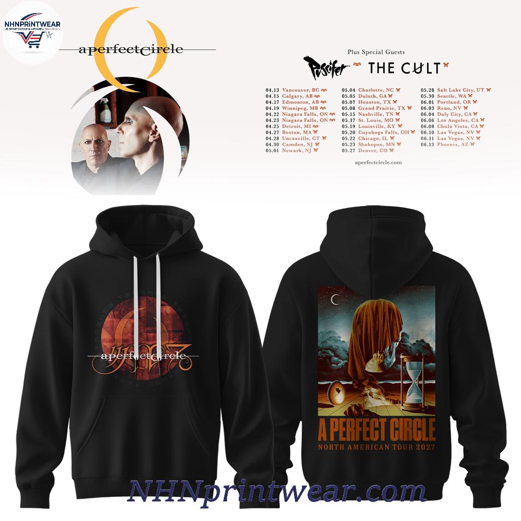 A Perfect Circle 2027 Tour Dates Rock Band Merchandise Hoodie A Perfect Circle 2027 Tour Dates Rock Band Merchandise Hoodie