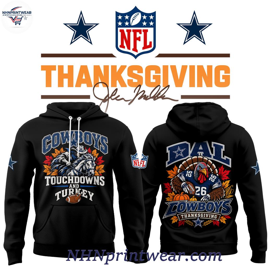 Dallas Cowboy Thanksgiving 2026 Merch Hoodie - NHNprintwear