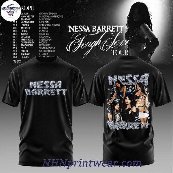 Nessa Barrett Tough Love Tour 2027 Merch T-Shirt