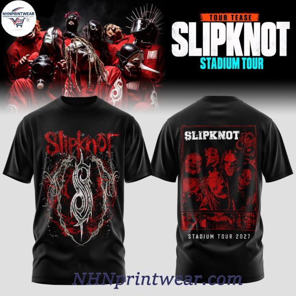 Slipknot Graphic Rock Concert Tour All-Over Print T-Shirt
